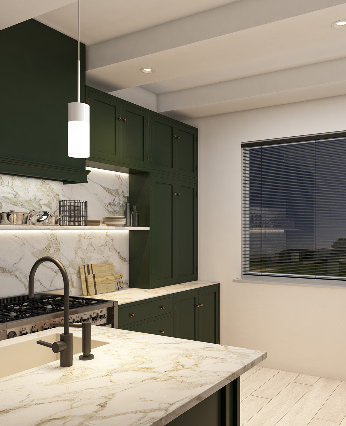 Cylinder Pendant Light