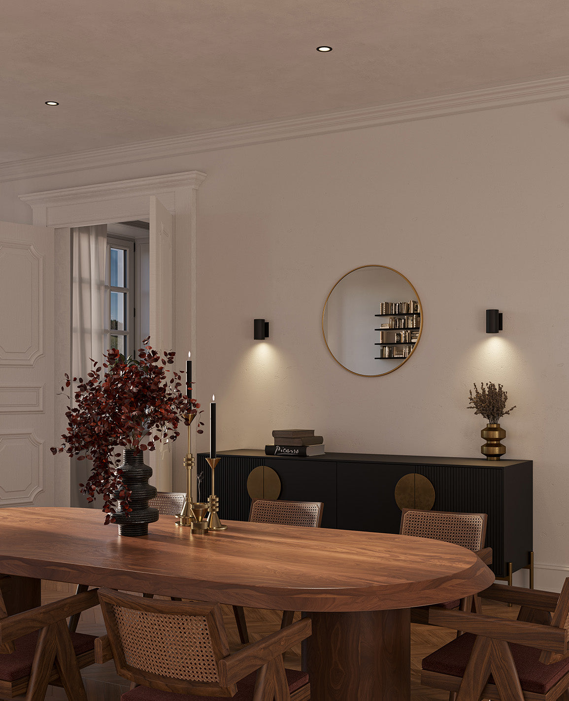 Cylinder Wall Sconce