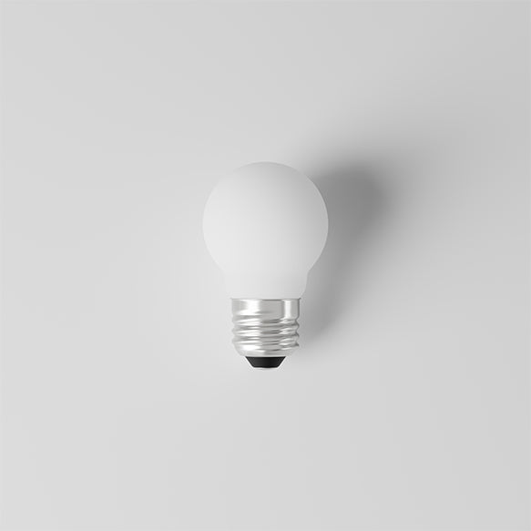 G50 Natural Warm Dimming LED Frosted Bulb