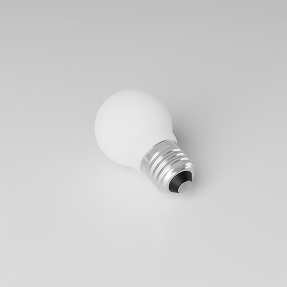 G50 Natural Warm Dimming LED Frosted Bulb